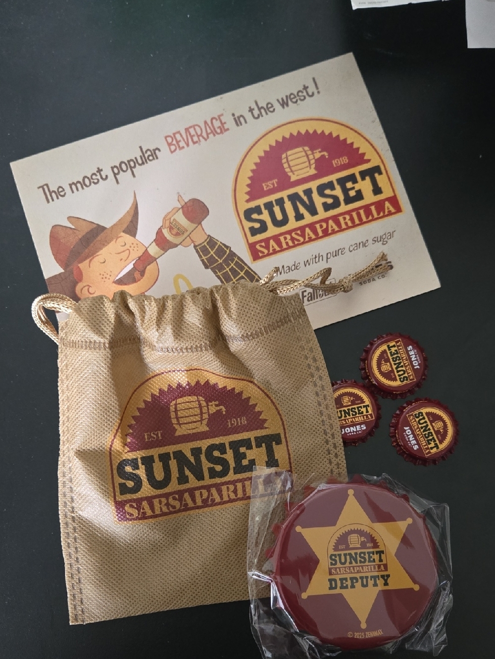 Bottle Cap Opener Set - Fallout X Jones Soda